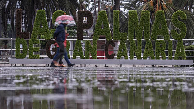 Lluvia en Las Palmas de Gran Canaria