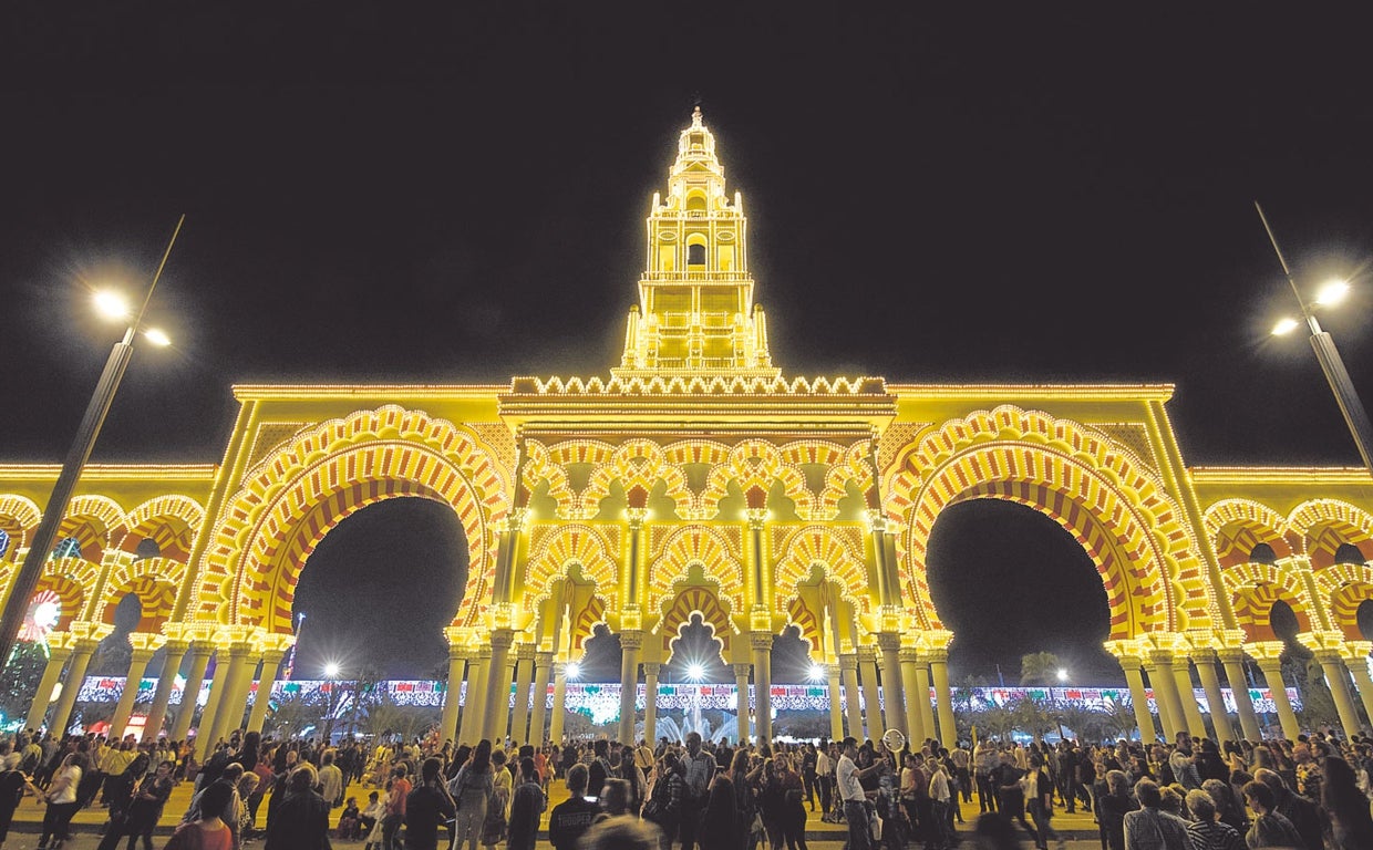 Iluminación de la Feria de Córdoba