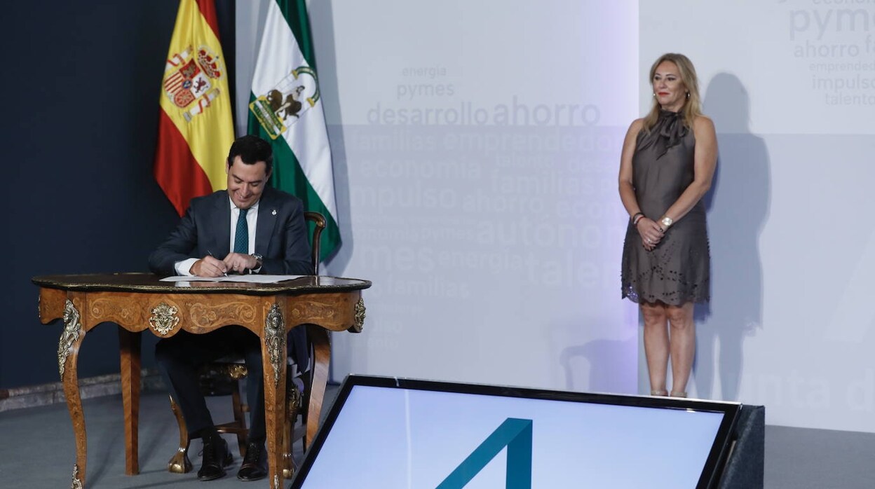 Moreno: «El impuesto de Sánchez a las grandes fortunas es una contrarreforma y un ataque directo a Andalucía»