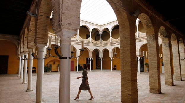 Interior del Palacio de Portocarrero