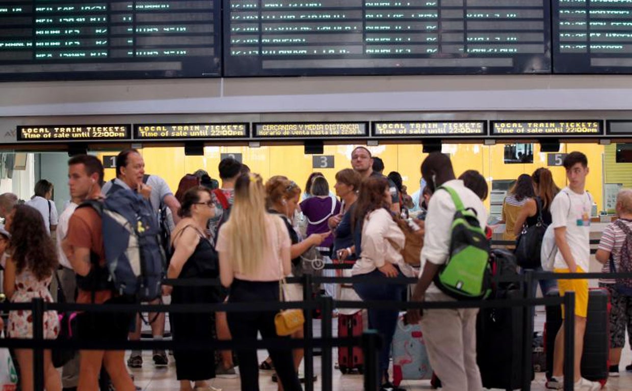 Aglomeración habitual en Sants