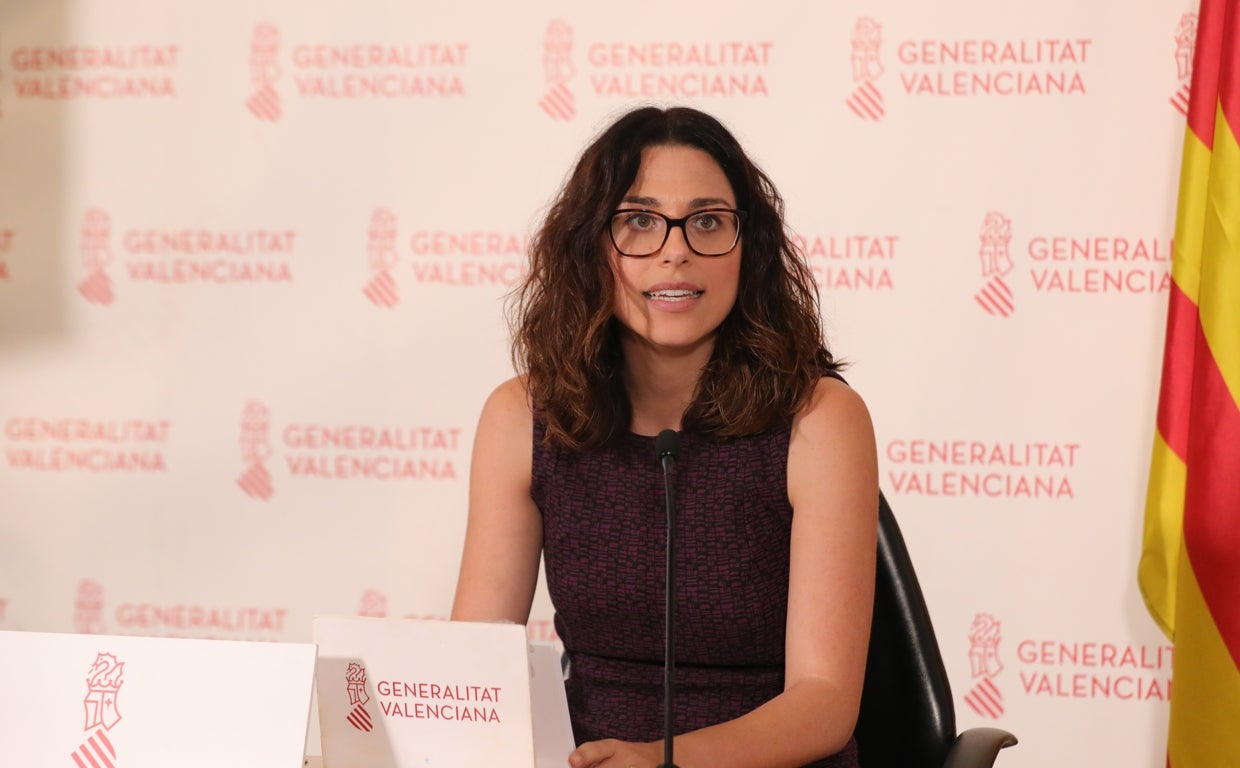 Imagen de archivo de la vicepresidenta de la Generalitat Valenciana, Aitana Mas