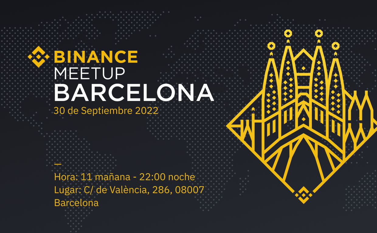 Cartel del evento de criptomonedas