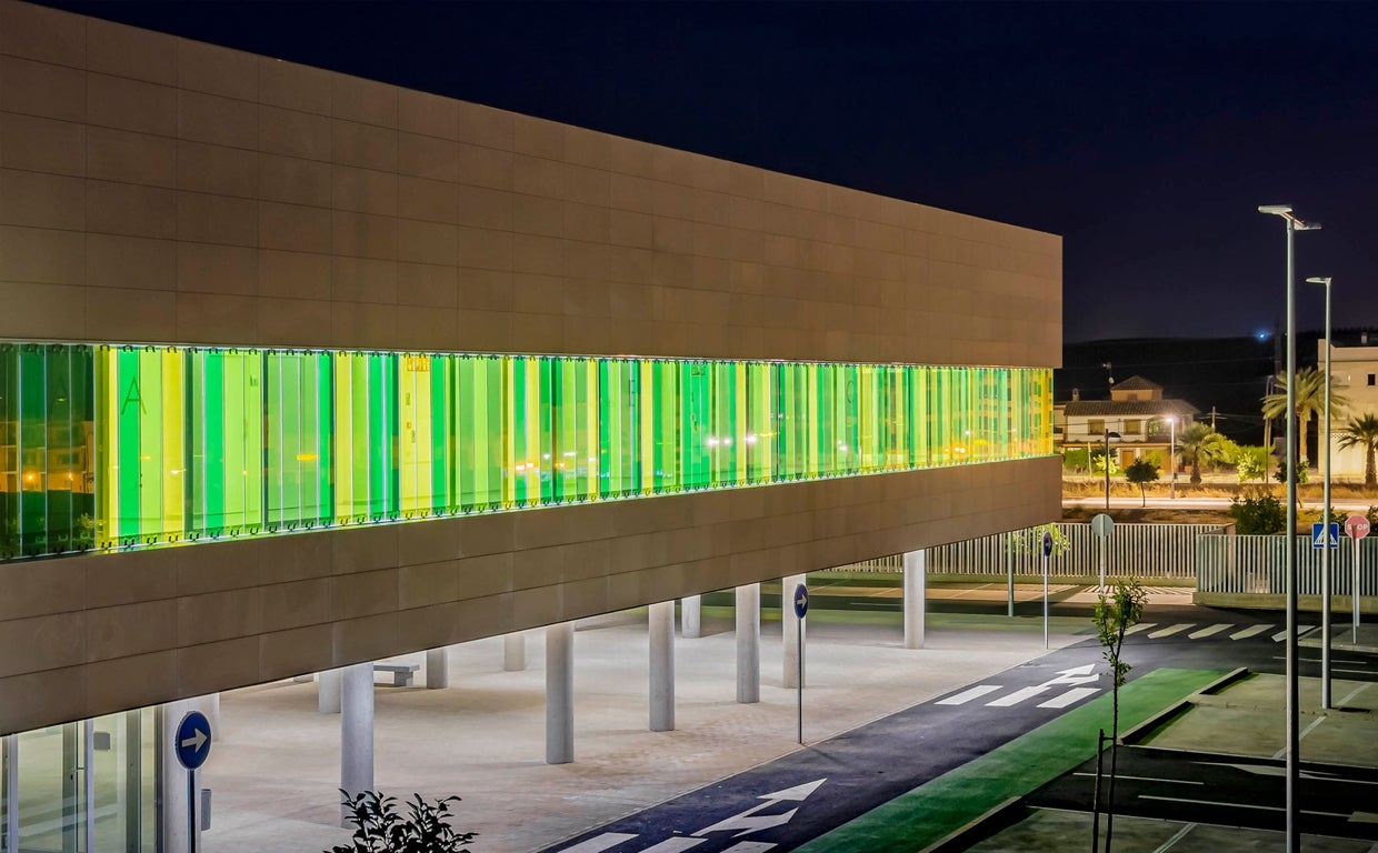 Un ala del nuevo hospital de Palma del Río cuyas obras acabaron en noviembre de 2020