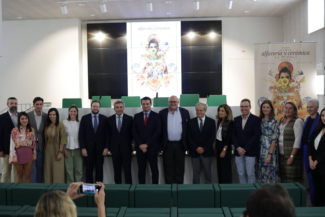 La presentación de la feria de cerámica de La Rambla, en imágenes