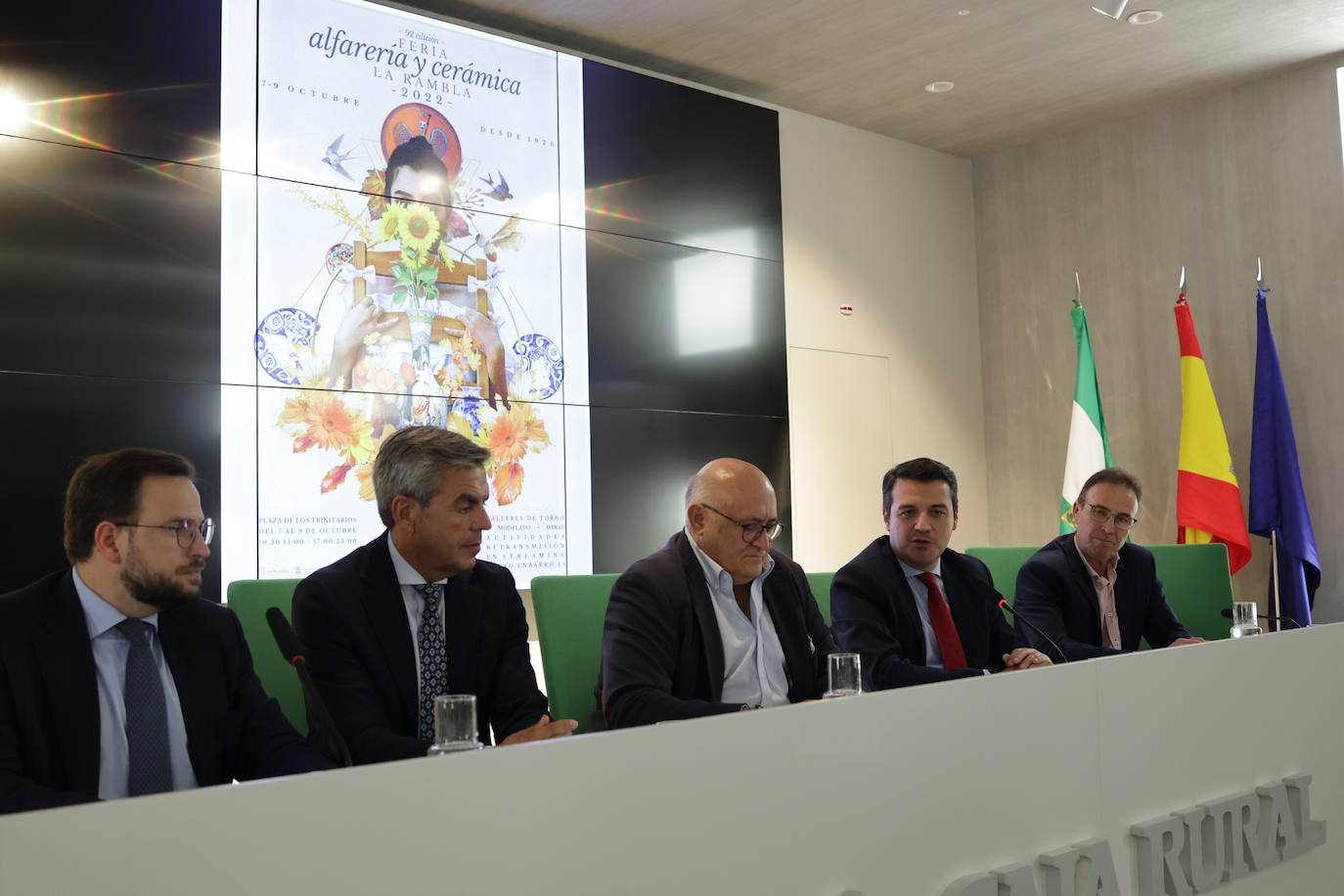 La presentación de la feria de cerámica de La Rambla, en imágenes