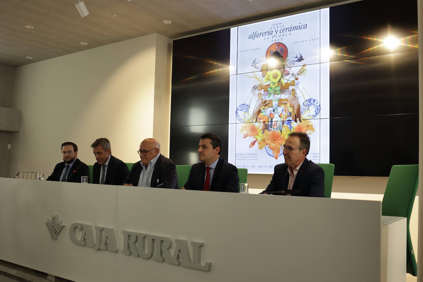 La presentación de la feria de cerámica de La Rambla, en imágenes