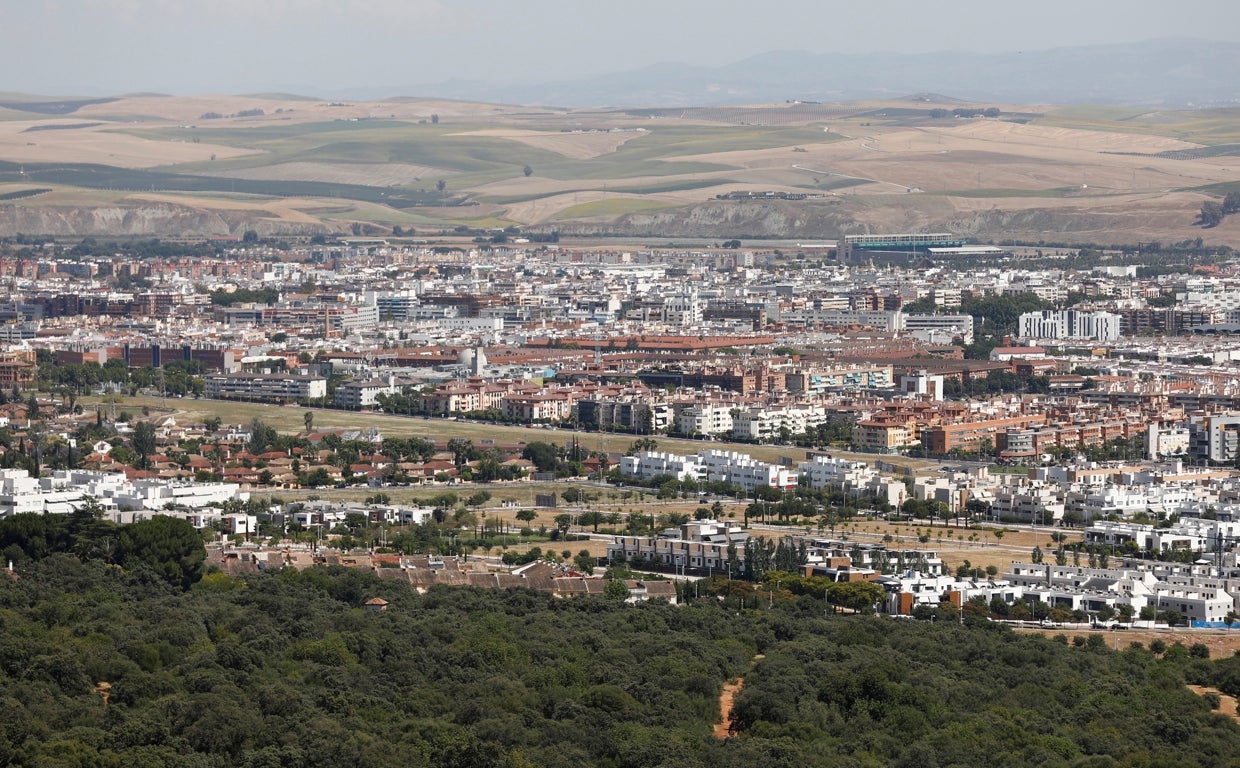 Imagen de parte de los suelos de expansión de La Arruzafa