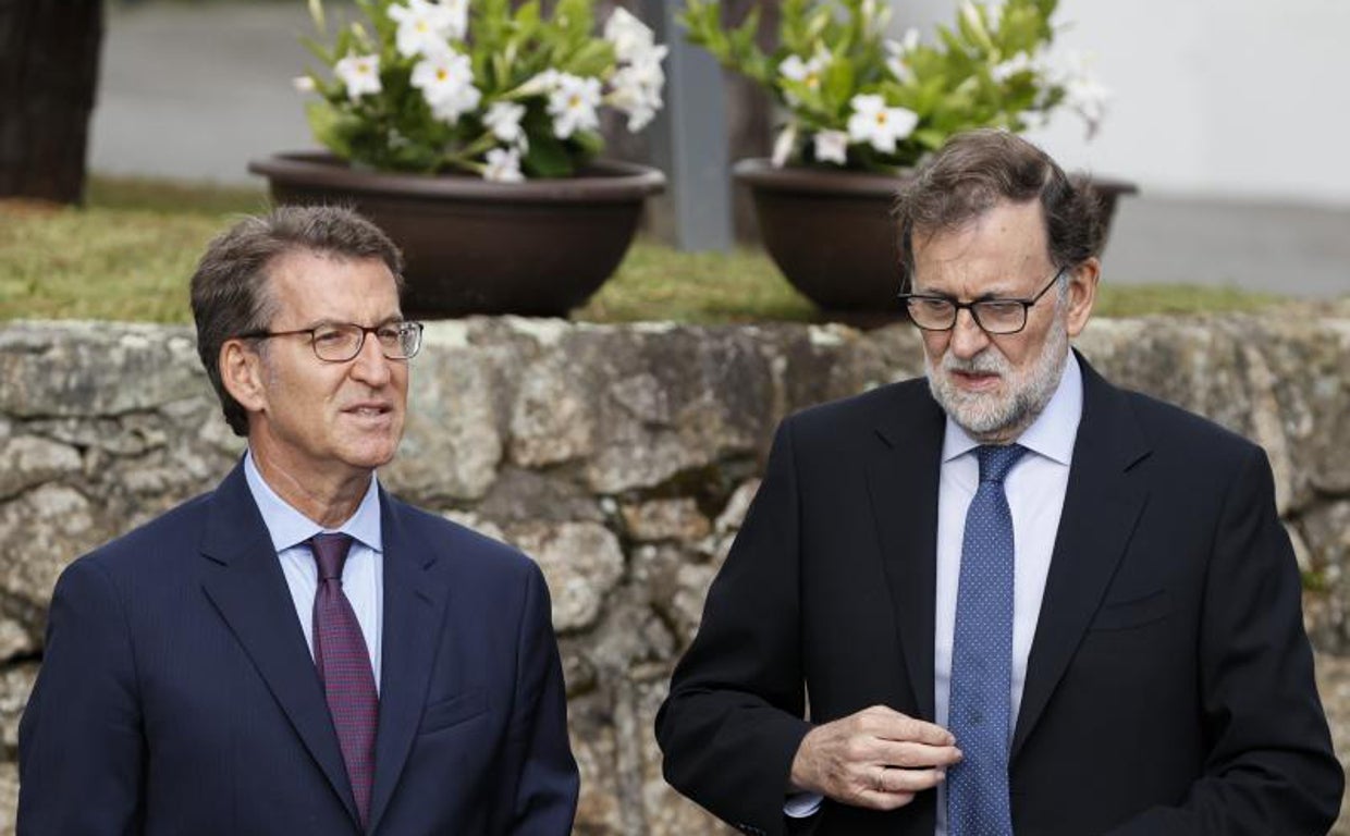 Feijóo, con Rajoy, este jueves en el Foro La Toja