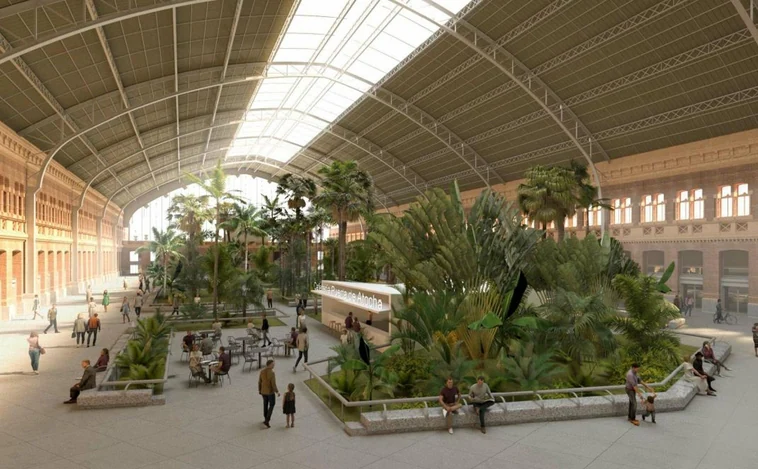 La marquesina histórica de la Estación de Atocha rejuvenece con una renovación de 56,5 millones y 36 meses