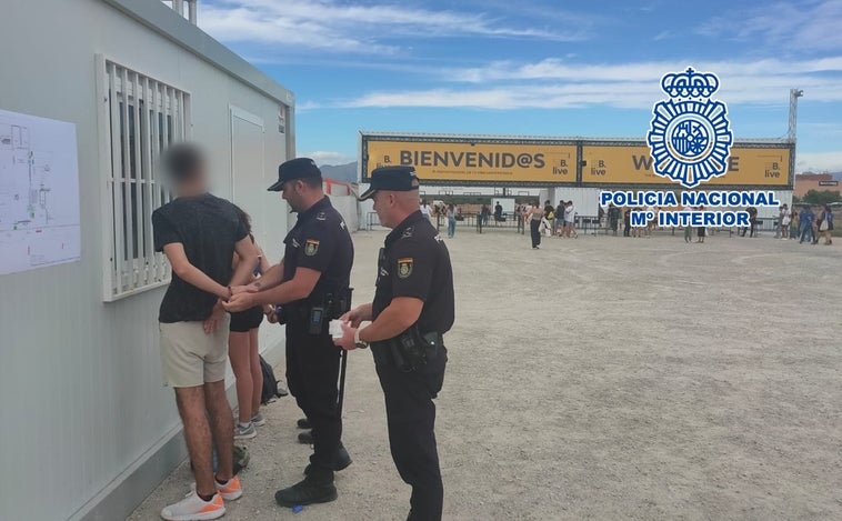 Tres detenidos y más de veinte actas por consumo de drogas en el Festival Universitario de Paellas de Alicante