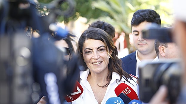 Macarena Olona, en Córdoba este viernes