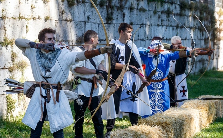 El Festival Cidiano llena Burgos de justas, talleres y desfiles