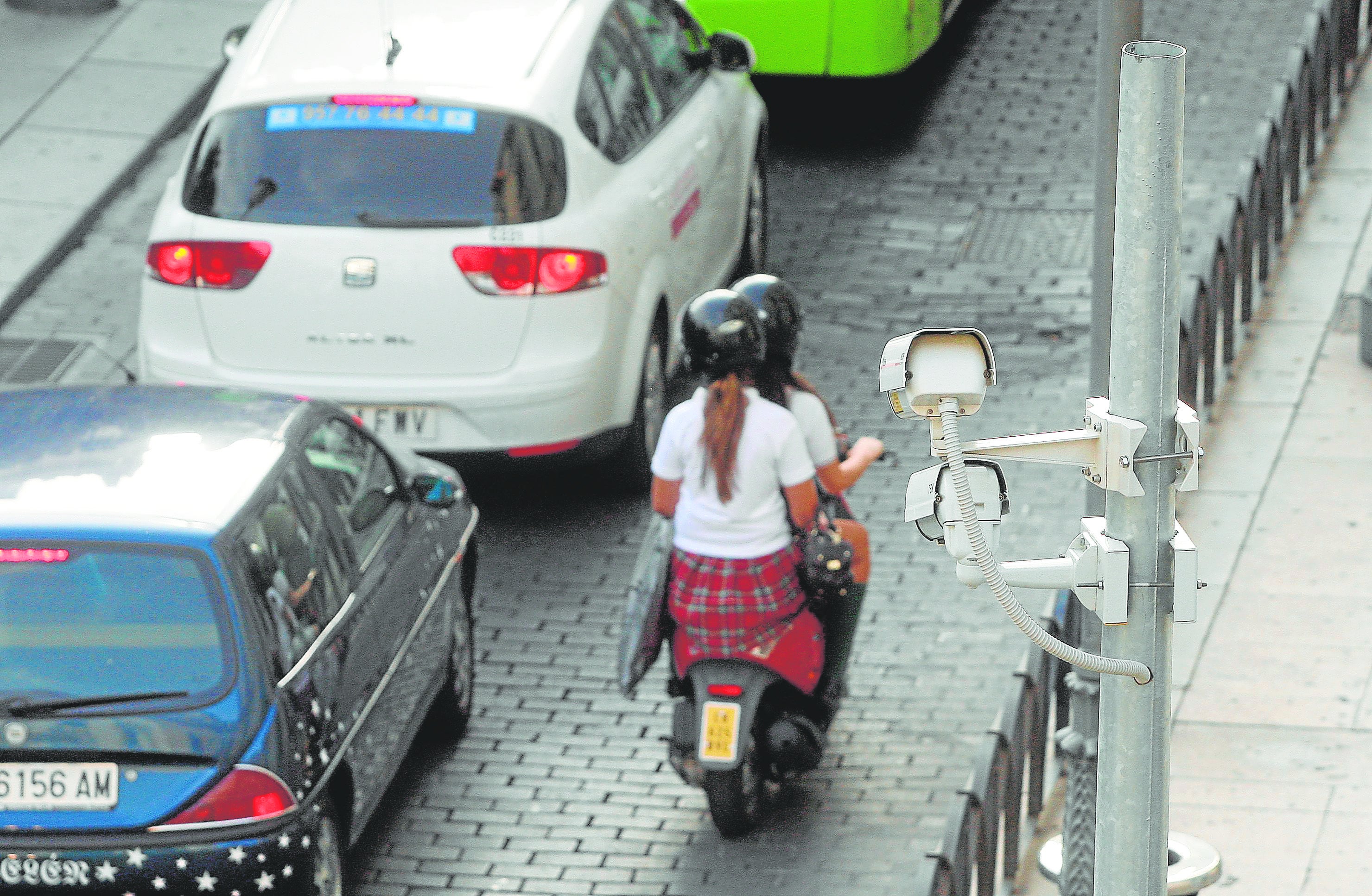 Cámaras que vigilan el tráfico