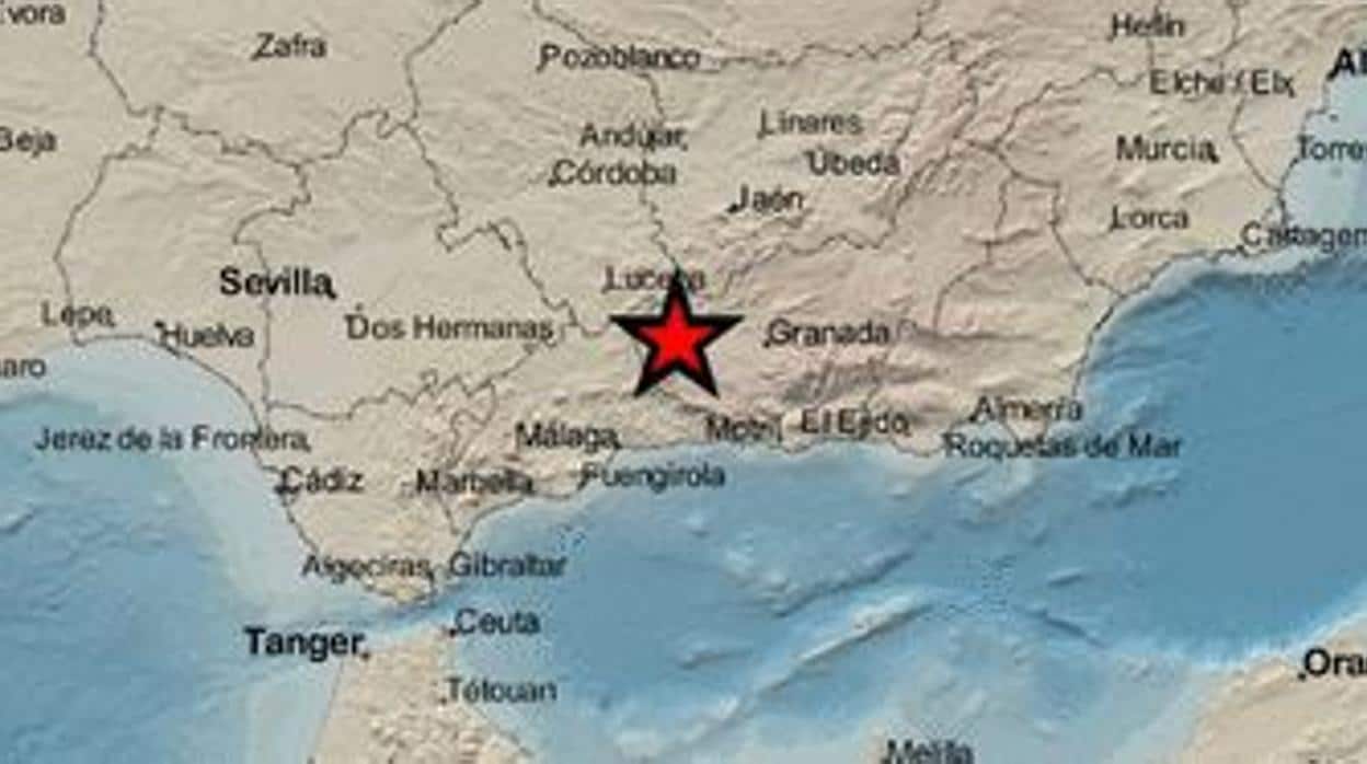 Encinas Reales registra un terremoto de 3,1 grados a las 6.59 horas de esta mañana