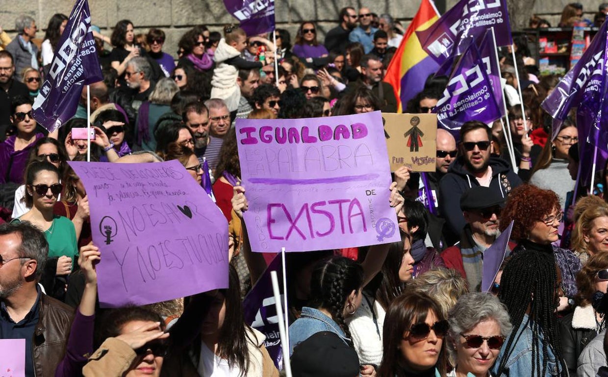 Manifestación del 8M en Toledo