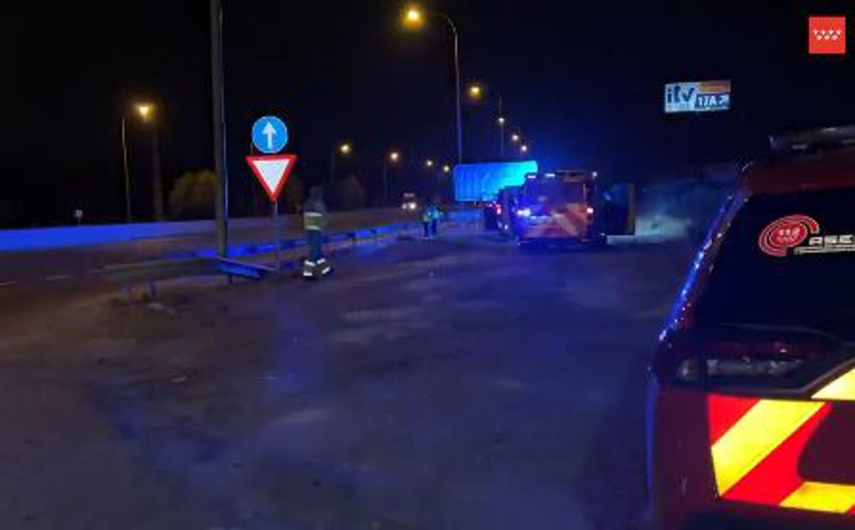 Imagen del lugar donde se produjo el atropello