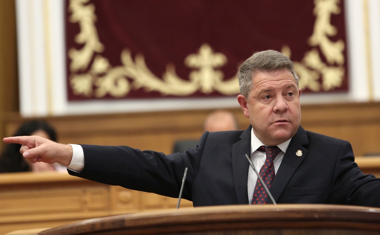 El presidente de Castilla-La Mancha, Emiliano García-Page