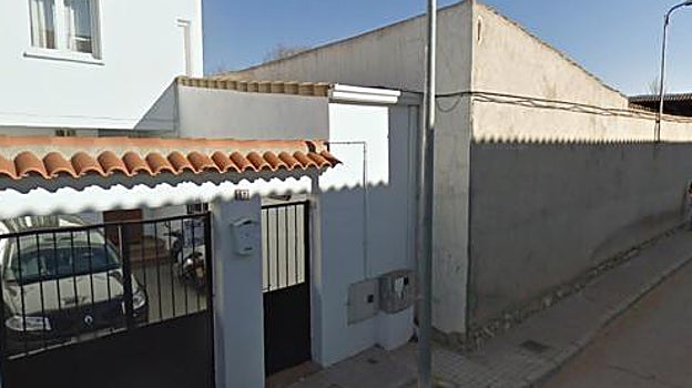 La vivienda donde ocurrieron los hechos