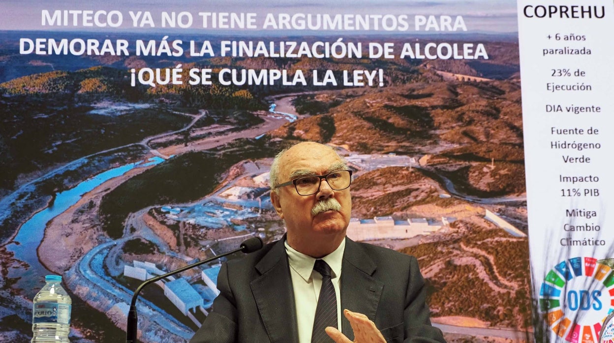 Los regantes de Huelva exigen al Gobierno la finalización de las obras de la Presa de Alcolea