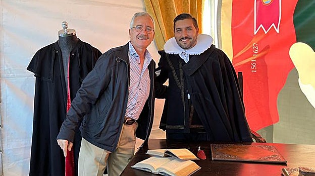 Miguel Castellano, con José Antonio Ortega Lara