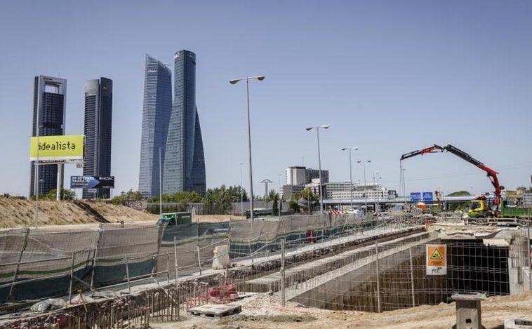 Abre el segundo paso inferior del Nudo Norte, que conecta la Castellana y M-30 con Avenida de la Ilustración