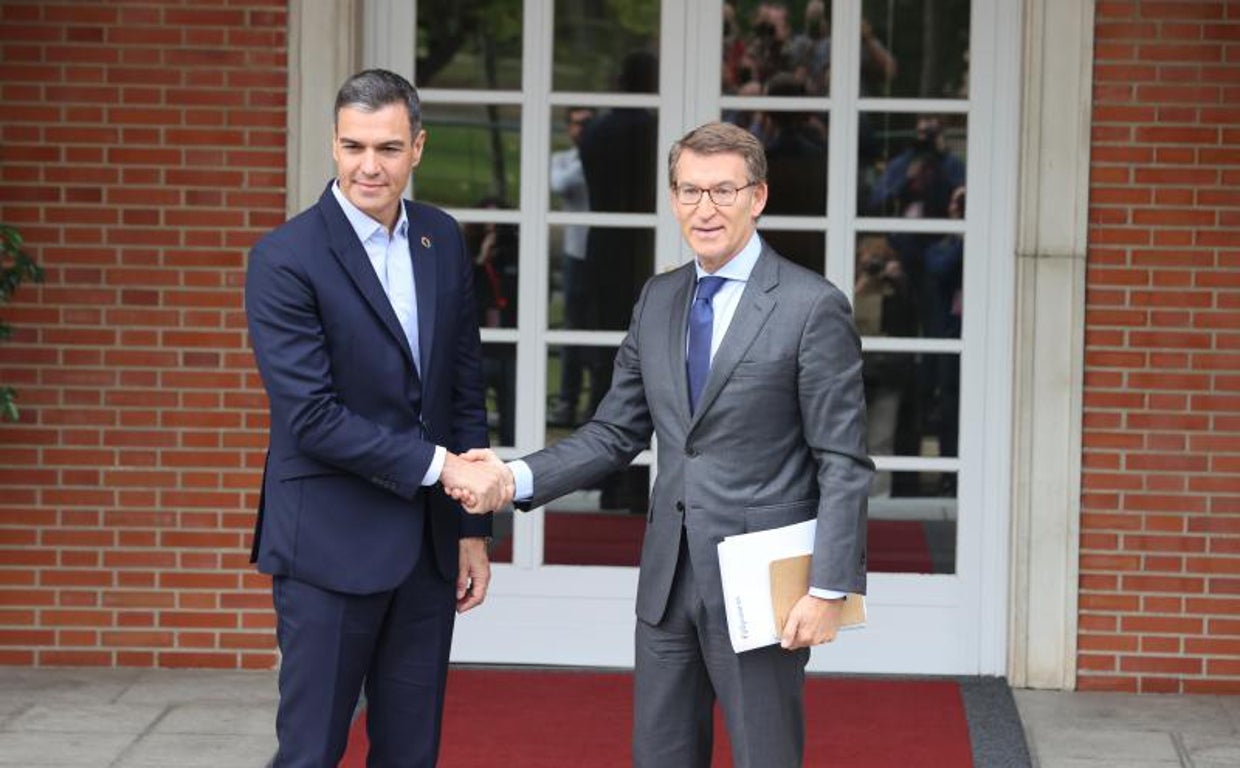 Sánchez y Feijóo se dan «un último intento» para renovar el CGPJ y TC sin avances concretos