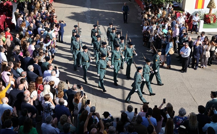 La Guardia Civil destaca que «Córdoba es una de las provincias más seguras del país» en la celebración de su patrona