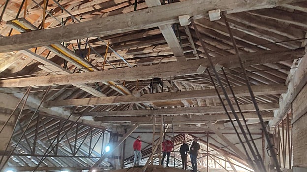 Interior de la cubierta