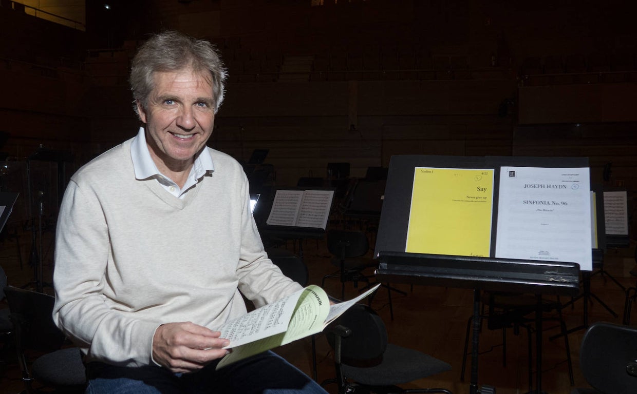 Thierry Fischer: «Queremos que la energía musical se traslade a nuestro alrededor como pasa con el fútbol»