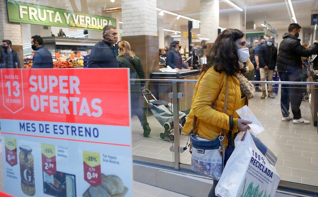 Inauguración supermercado Aldi en Claudio Marcelo en diciembre de 2020