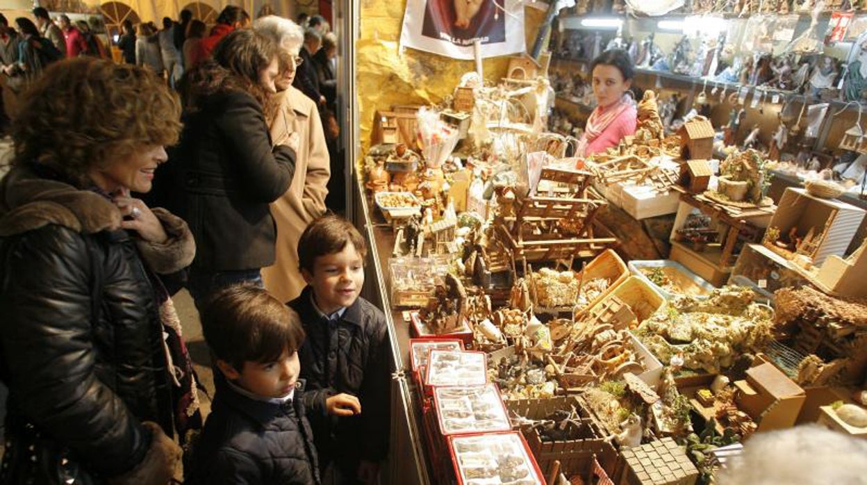 Quejas por la organización del mercado navideño de Las Tendillas de Córdoba