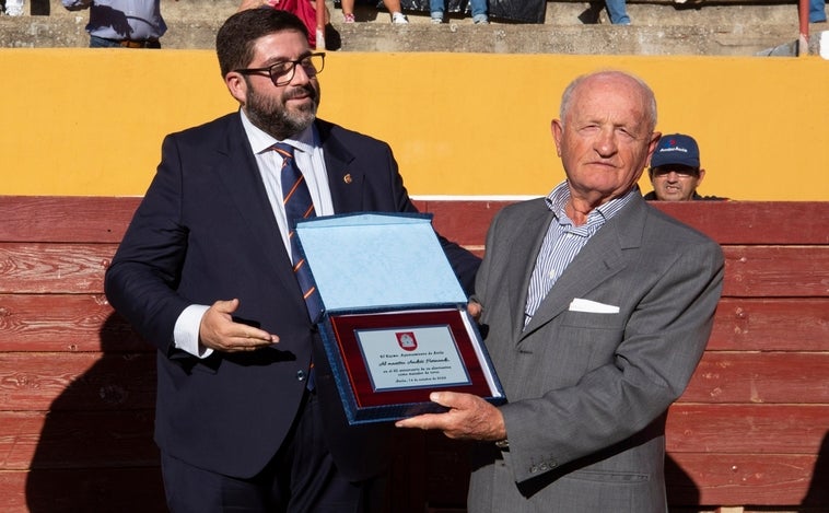 Ávila homenajea a Andrés Hernando, el torero que inauguró su plaza hace 55 años