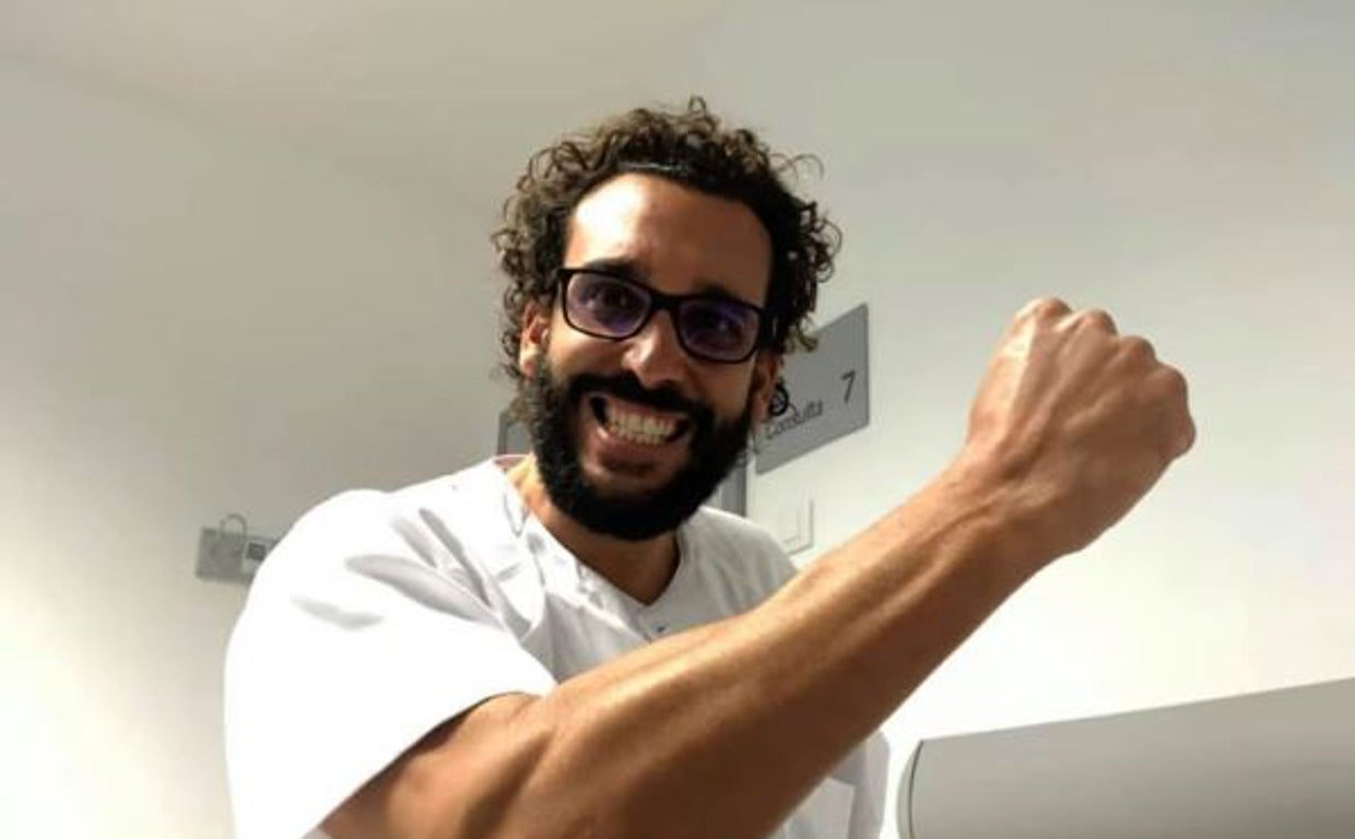 Jesús Candel, en una de la imágenes del vídeo