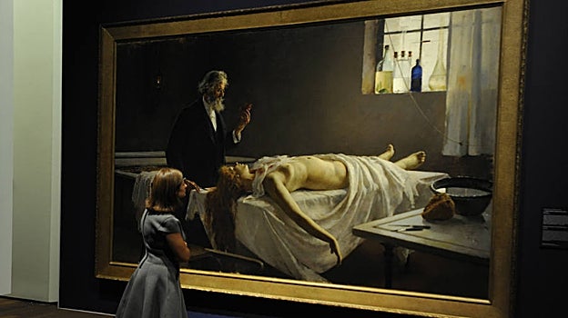 «Y tenía corazón», de Simonet, en el Museo de Málaga
