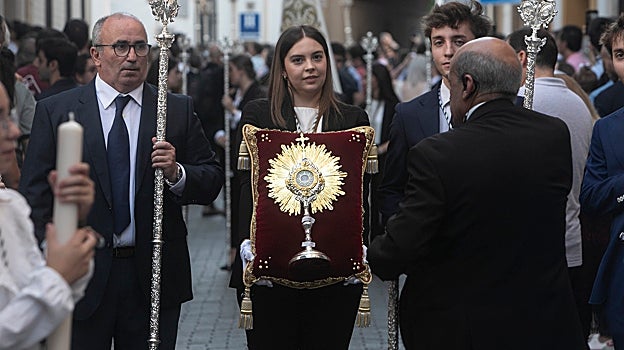 La reliquia de Fray Leopoldo, que los padrinos de coronación han regalado