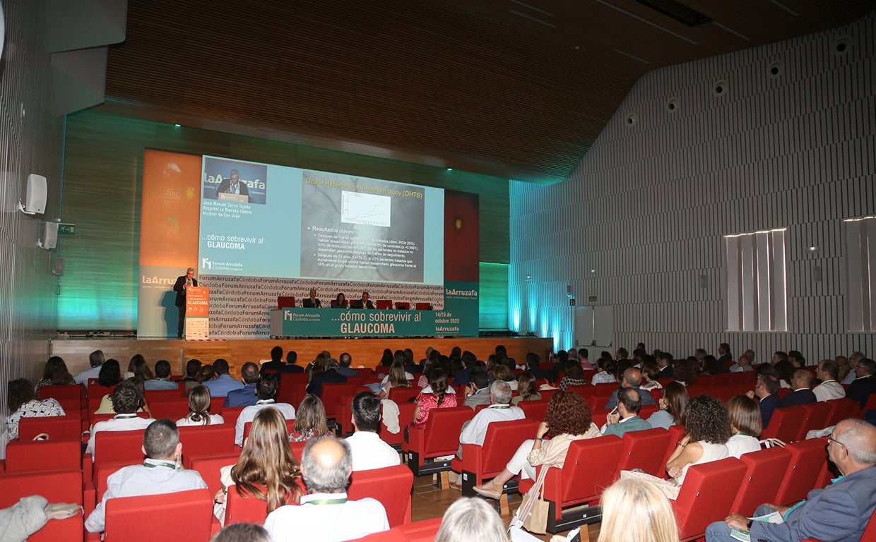 Asistentes al Forum Arruzafa en el Palacio de Congresos de Córdoba