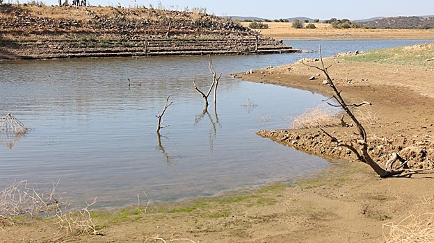 Estado del pantano de Sierra Boyera