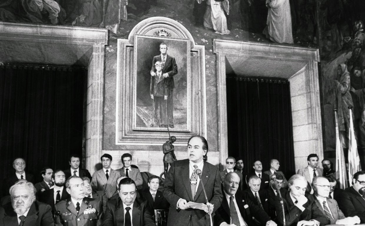 Toma de posesión de Jordi Pujol, el 8 de mayor de 1980