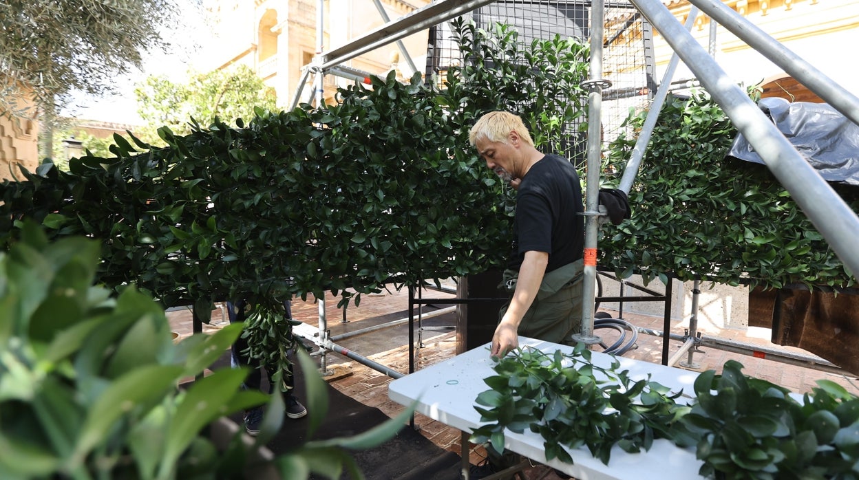 Festival Flora Córdoba 2022 | El montaje de las instalaciones, en imágenes