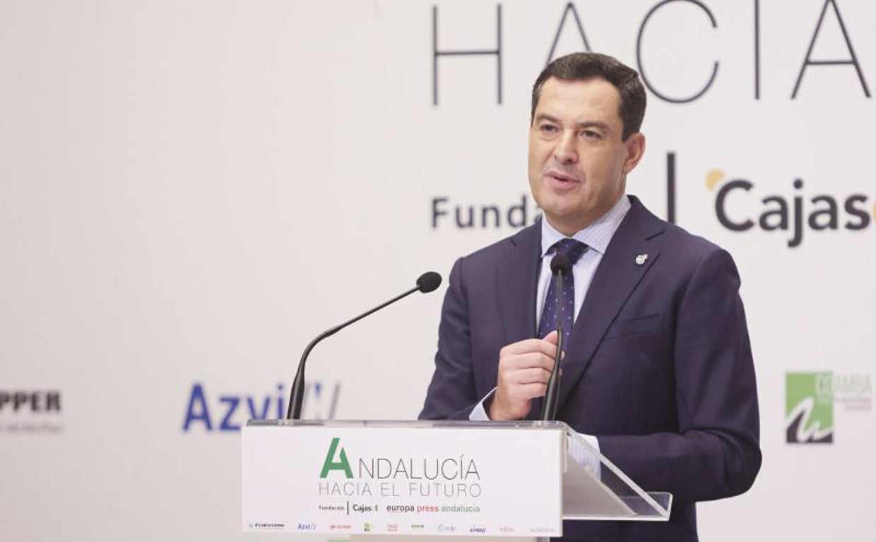 Segunda sesión de las II Jornadas de Europa Press 'Andalucía hacia el futuro' / Moreno señala que los Presupuestos triplicarán la partida de Industria y Energía