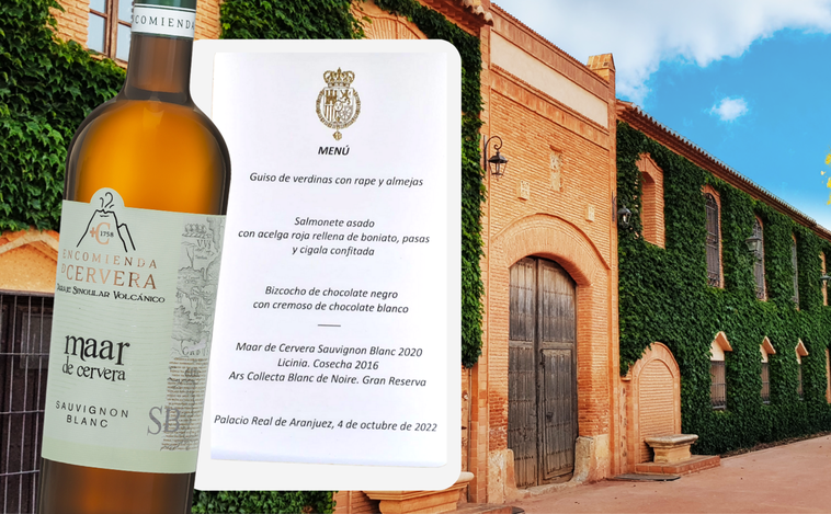 El vino de Almagro elegido por los Reyes de España en un almuerzo en el Palacio Real de Aranjuez