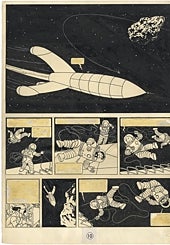 Imagen principal - Originales de Tintín