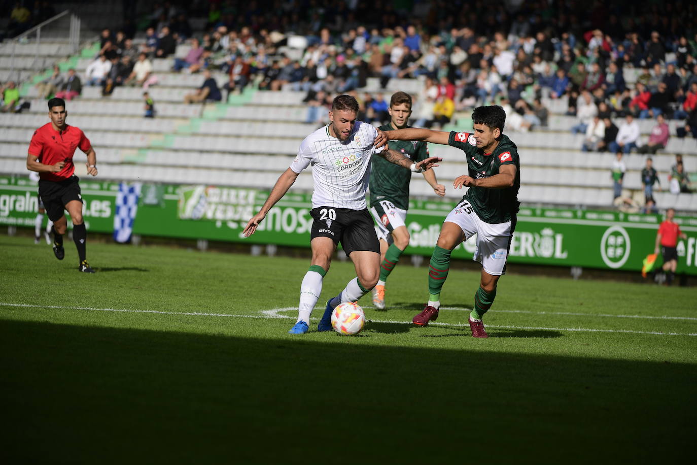 Las mejores imágenes del Racing de Ferrol - Córdoba CF en A Malata