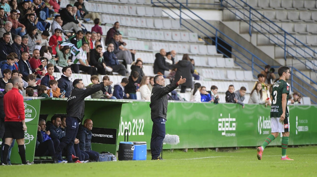 Germán Crespo: «Nos hemos visto superados en los centros laterales»