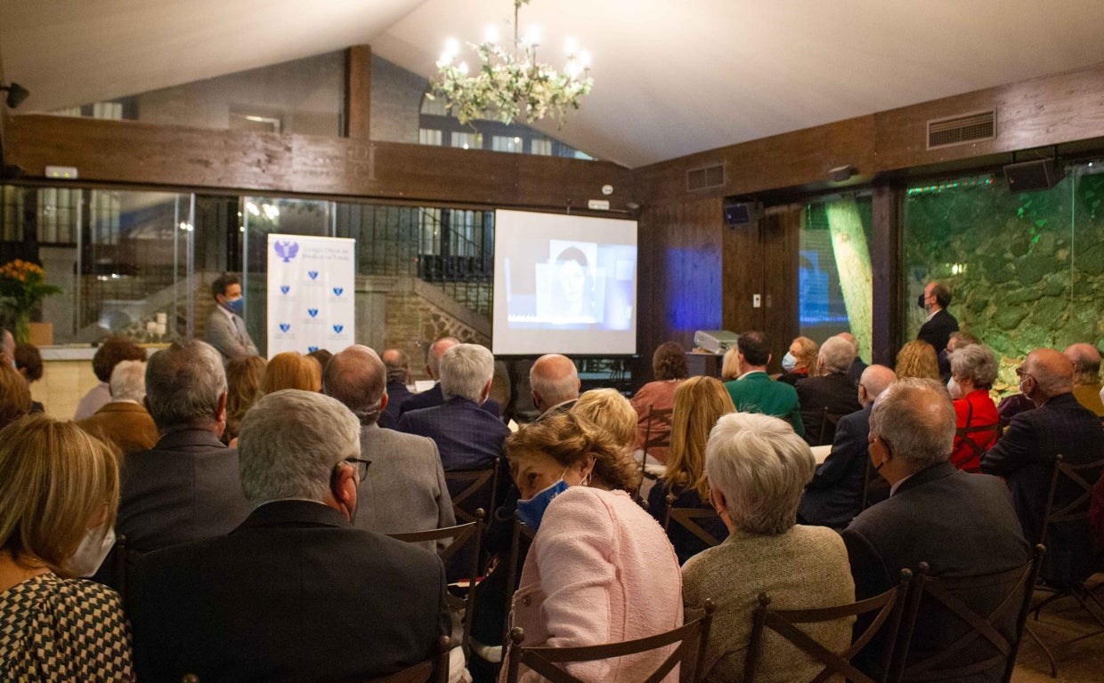 Acto de entrega de galardones en el Colegio de Médicos de Toledo