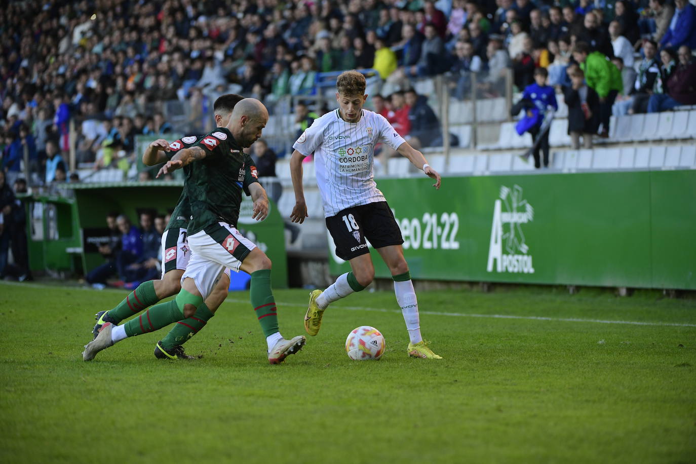 Las mejores imágenes del Racing de Ferrol - Córdoba CF en A Malata
