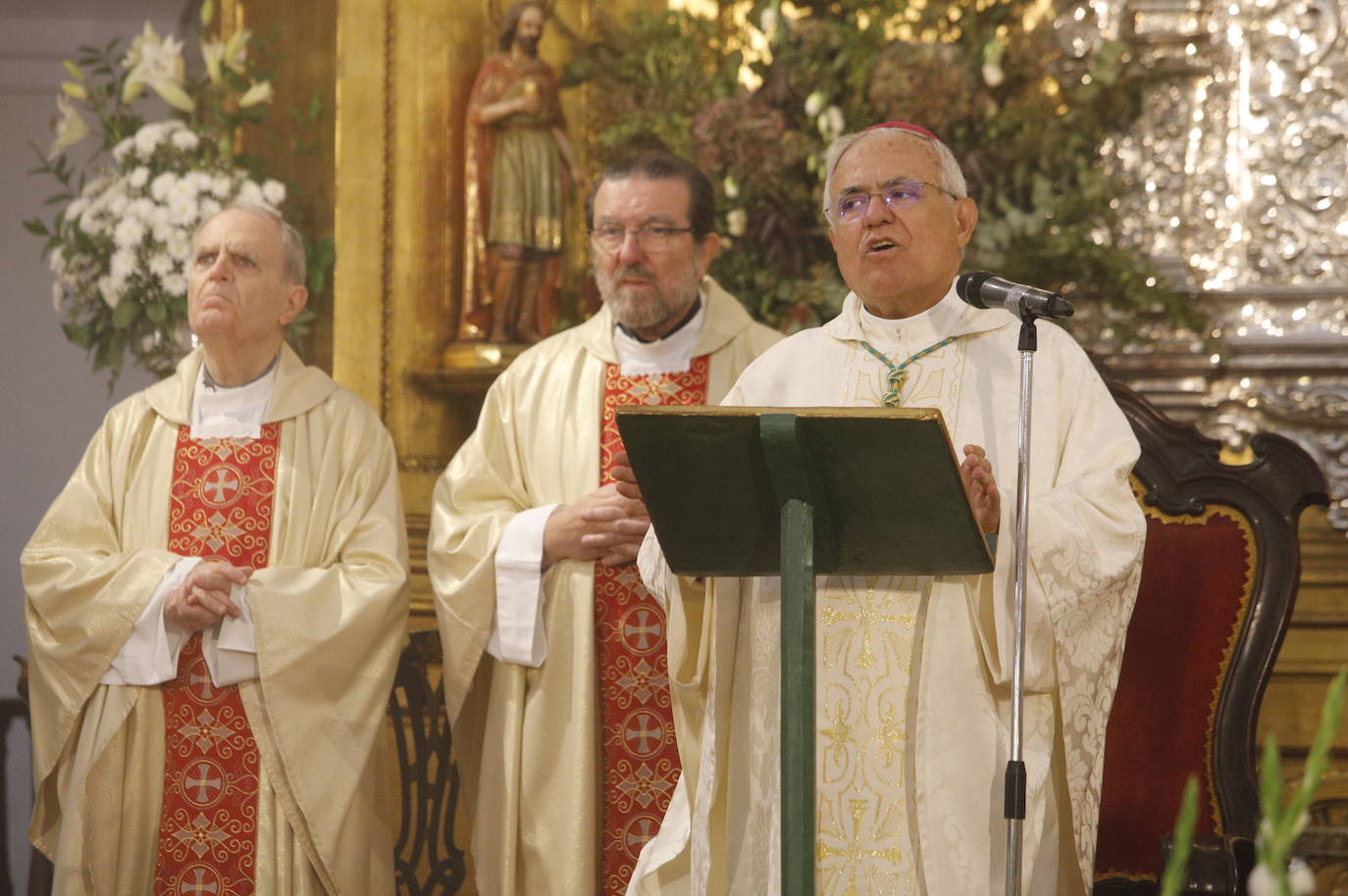 Día de San Rafael en Córdoba | La misa votiva, en imágenes