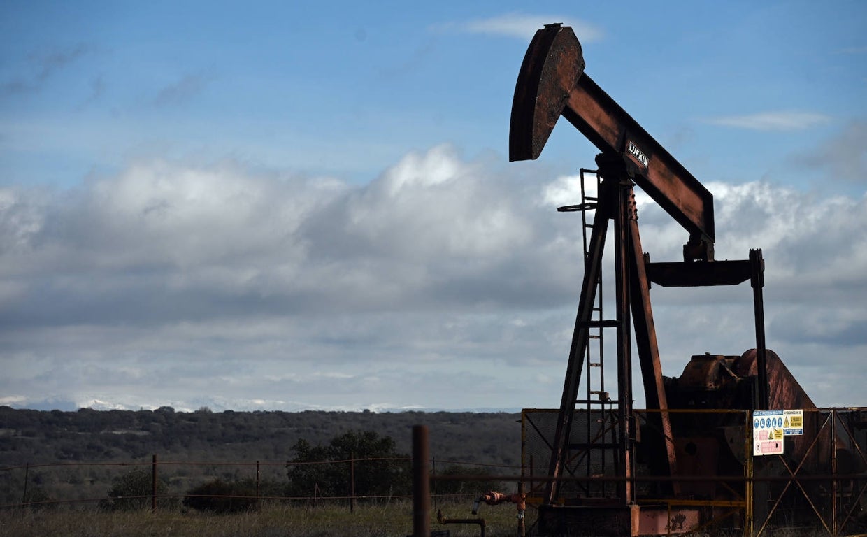 Imagen de archivo del pozo petrolífero de Sargentes de Lora (Burgos)