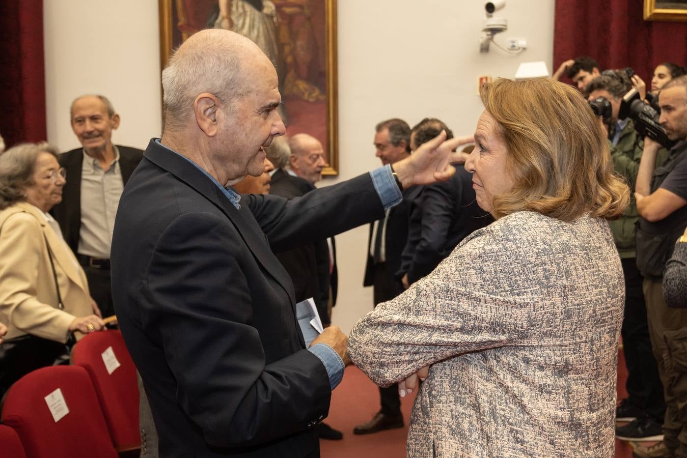 Presentación de las memorias del expresidente de la Junta de Andalucía José Rodríguez de la Borbolla